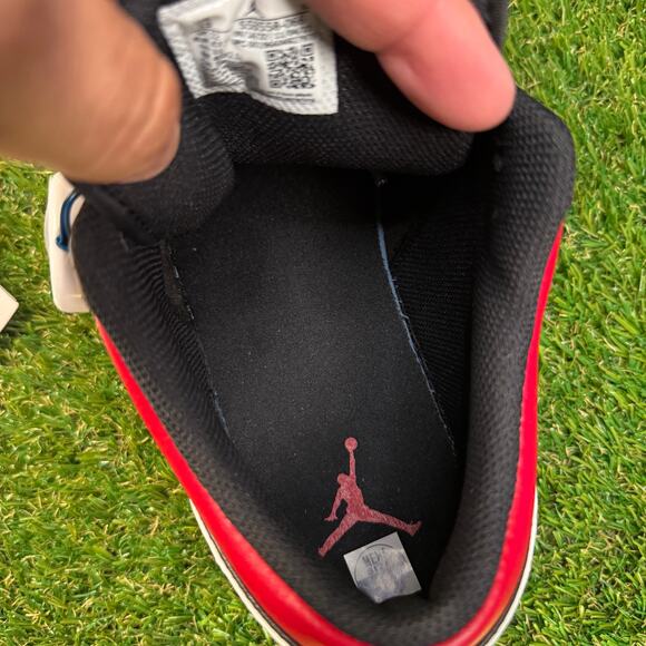 Nike Air Jordan 1 Low Alternate Bred Toe Size 13 553558 066 - Picture 5 of 9